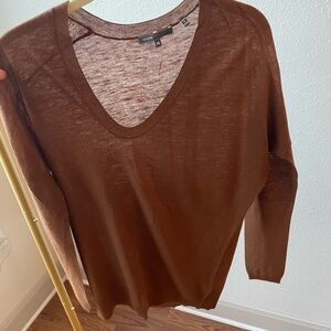 Vince Chestnut Brown Sweater